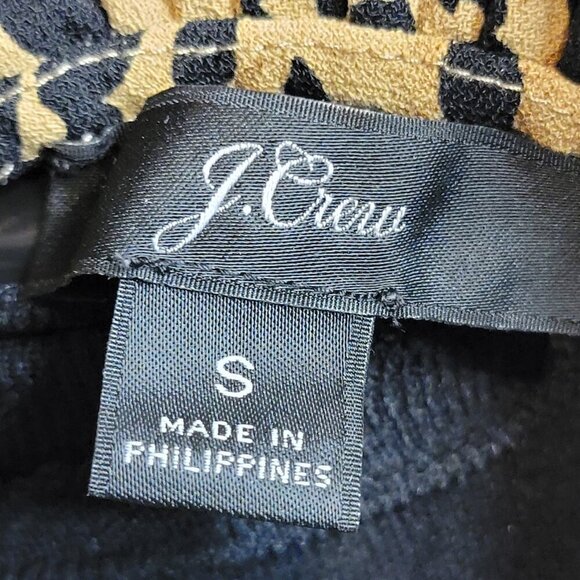 J.Crew Leopard Print Ruffle Neck Blouse Size S - Picture 7 of 8